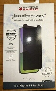 ZAGG InvisibleShield Elite Privacy Screen Protector iPhone 12 Pro Max